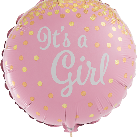 It's a Girl foil Baloon