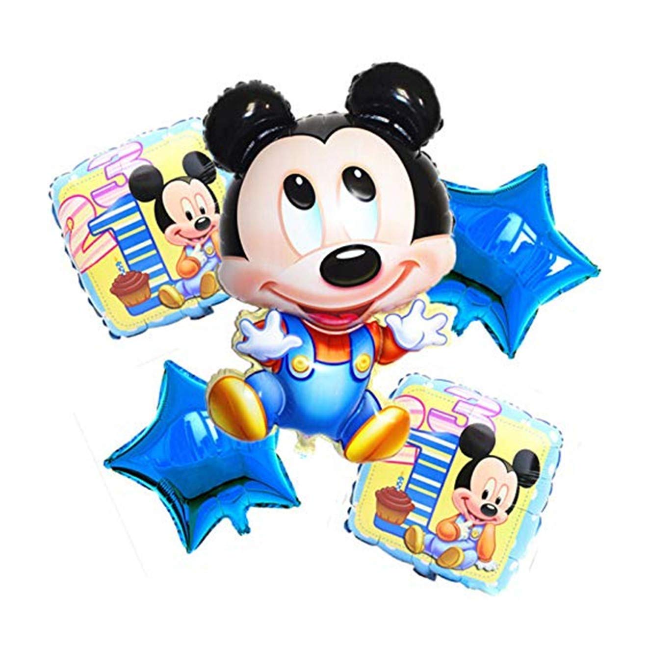 Mickey Mouse Foil Balloons Bunch