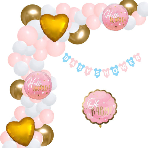 Load image into Gallery viewer, Baby Shower Theme Birthday Balloon Decoration DIY Kit (54 Pcs)
