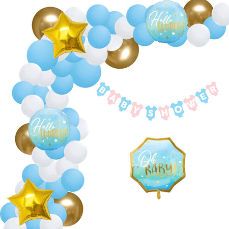 Baby Shower Theme Birthday Decoration DIY Kit (54 Pcs)