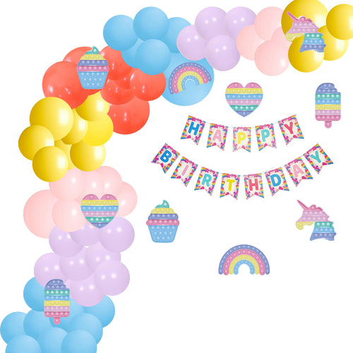 Load image into Gallery viewer, Pop It Birthday Decoration Kit(88 Pcs)
