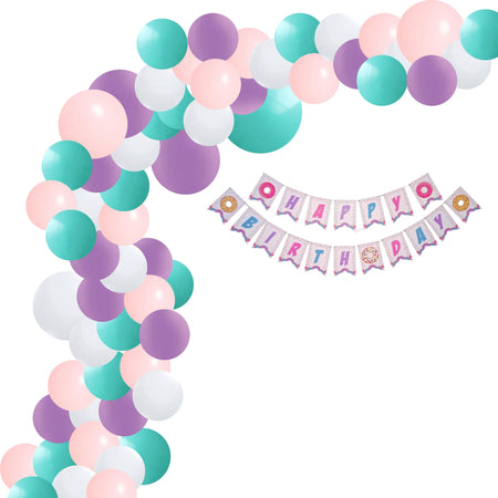 Doughnut Birthday Decoration Kit(62 Pcs)