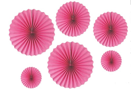 Pink Paper Fan Decoration for Birthday Decoration, Birthday Party, Wall Decoration, Hanging Decoration