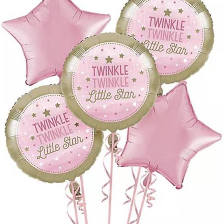 Twinkle Twinkle little Star Foil Balloon Decorations Theme