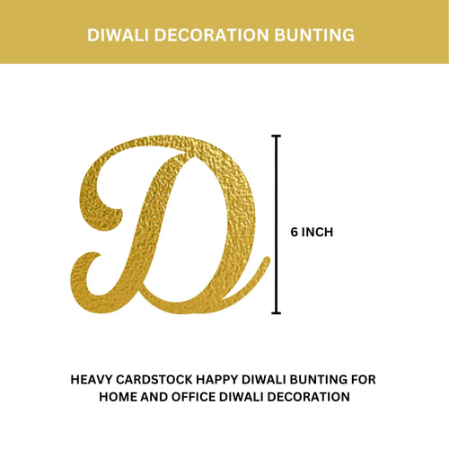 Load image into Gallery viewer, Happy Diwali Decoration Bunting
