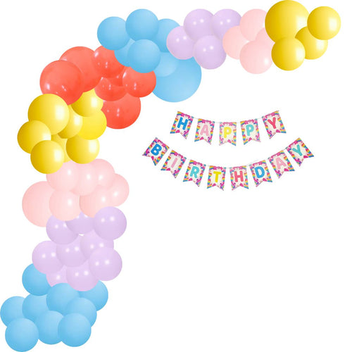 Load image into Gallery viewer, Pop It Theme Birthday Balloon Decoration DIY Kit (93 Pcs)
