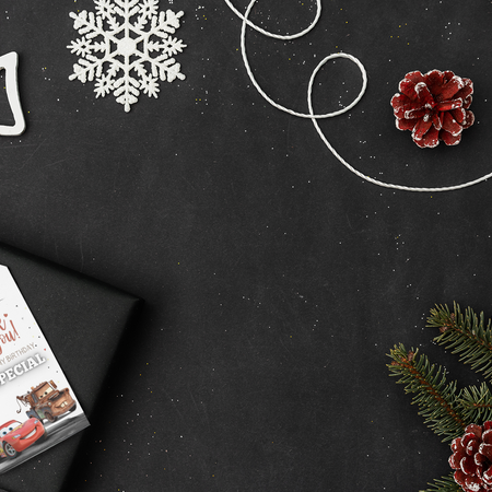 Disney Car Theme Birthday Favour Tags (2 x 3.5 inches/250 GSM Cardstock/Mixcolour/30Pcs)