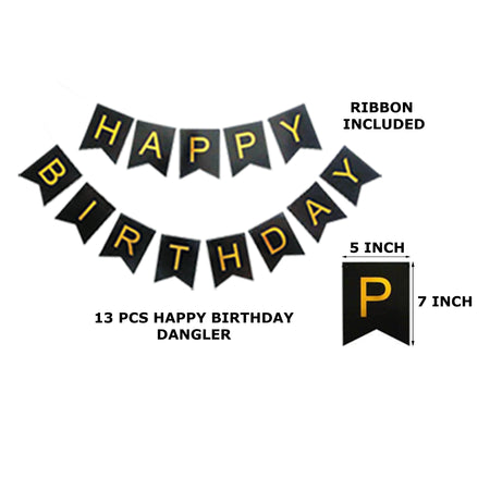 Happy Birthday Banner Decoration for Boys, Girls