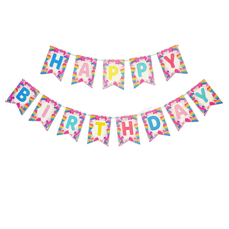 Pop It Birthday Banner (13 Pieces)