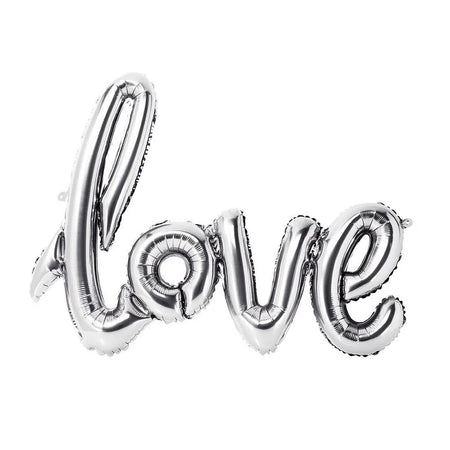LOVE Foil Balloon(Silver)