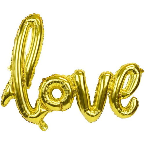 Load image into Gallery viewer, LOVE Foil Balloon(Gold)
